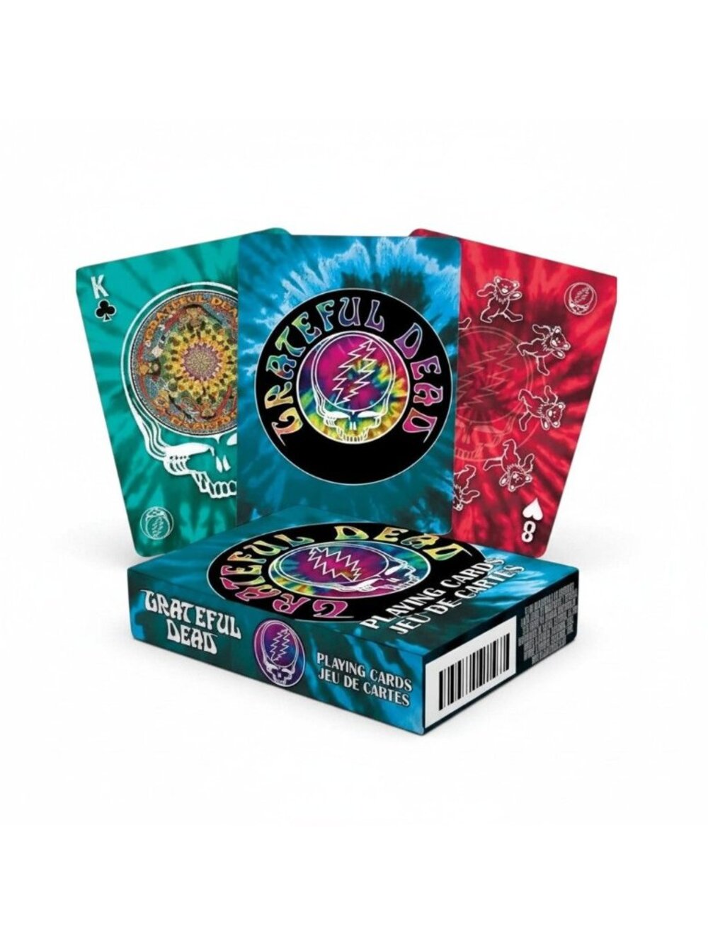 Grateful Dead Themed Deck of Cards Tie Dye Officially licensed New in Box